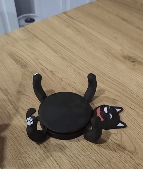 FelineGuard Glasuntersetzer — Oberflächen schützen, Herzen erfreuen