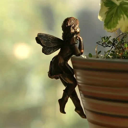 FairyBloom - Set mit 4 süßen Blumentopf-Anhängern
