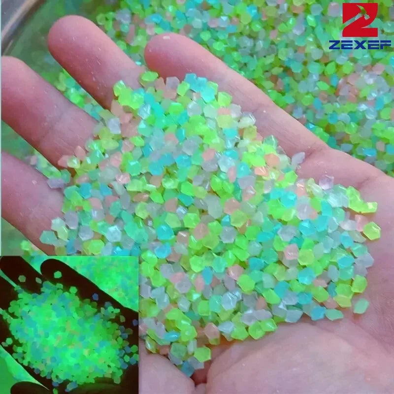 Leuchtende Plastiksteine (Set mit 1000 Stück)