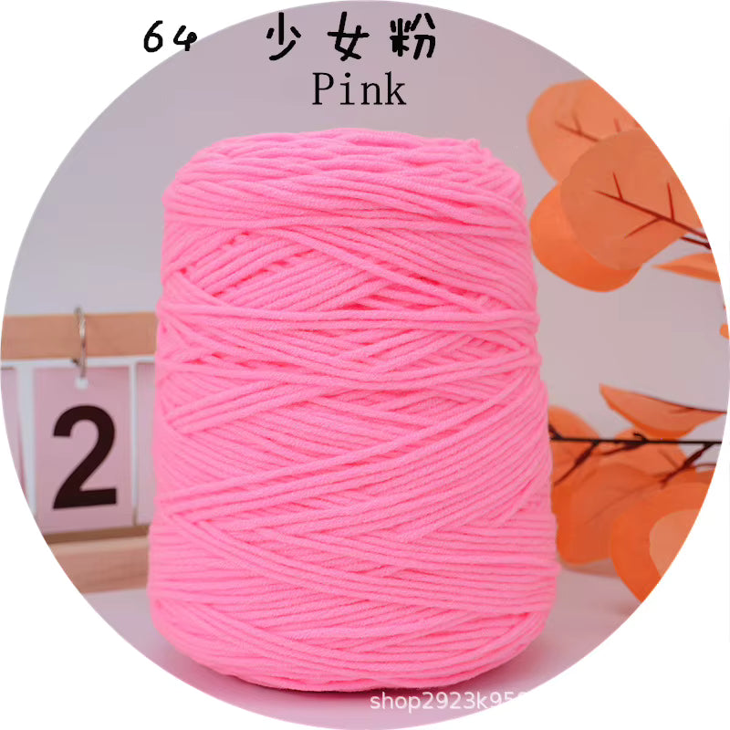 Holdbar 8-trådet flerfarvet tufting garn (400g)