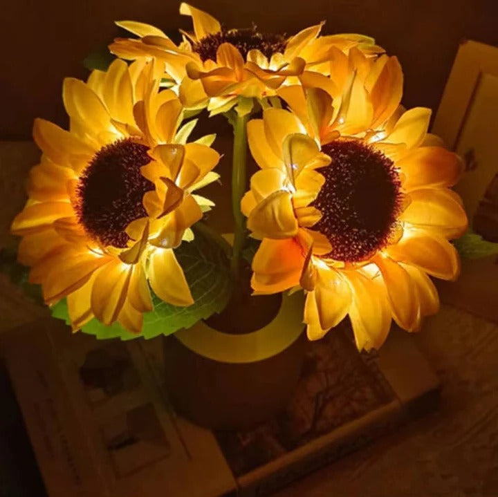 Sunflower Lamp – Trådløse solsikkelamper