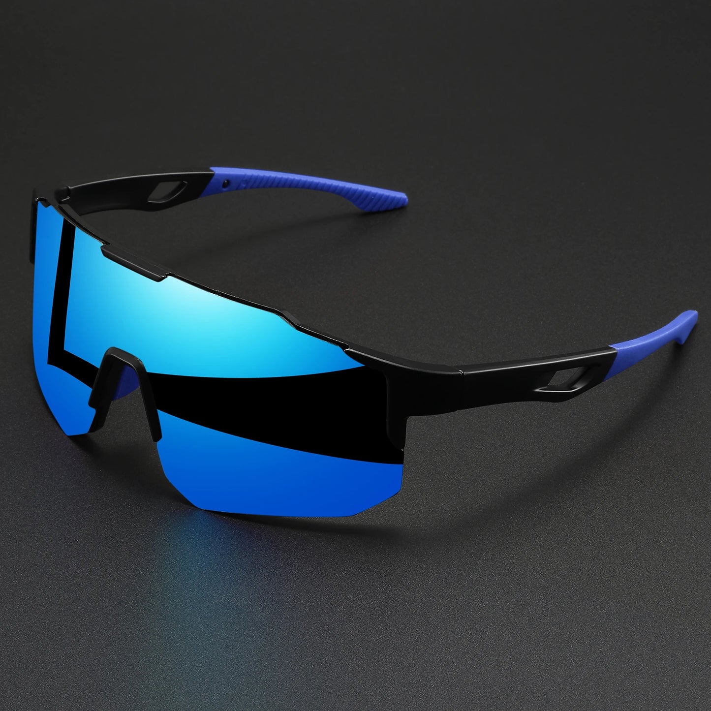 Übergroße, umschließende UV400-Sportsonnenbrille