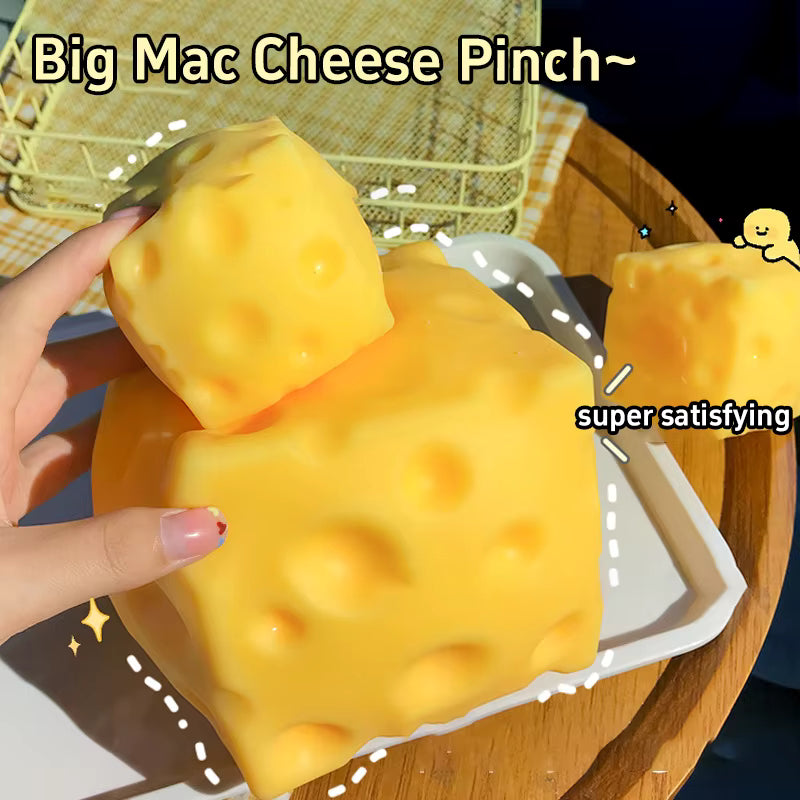 Extra großes, langsam zurückfederndes, formbares Käse-Squishy-Spielzeug