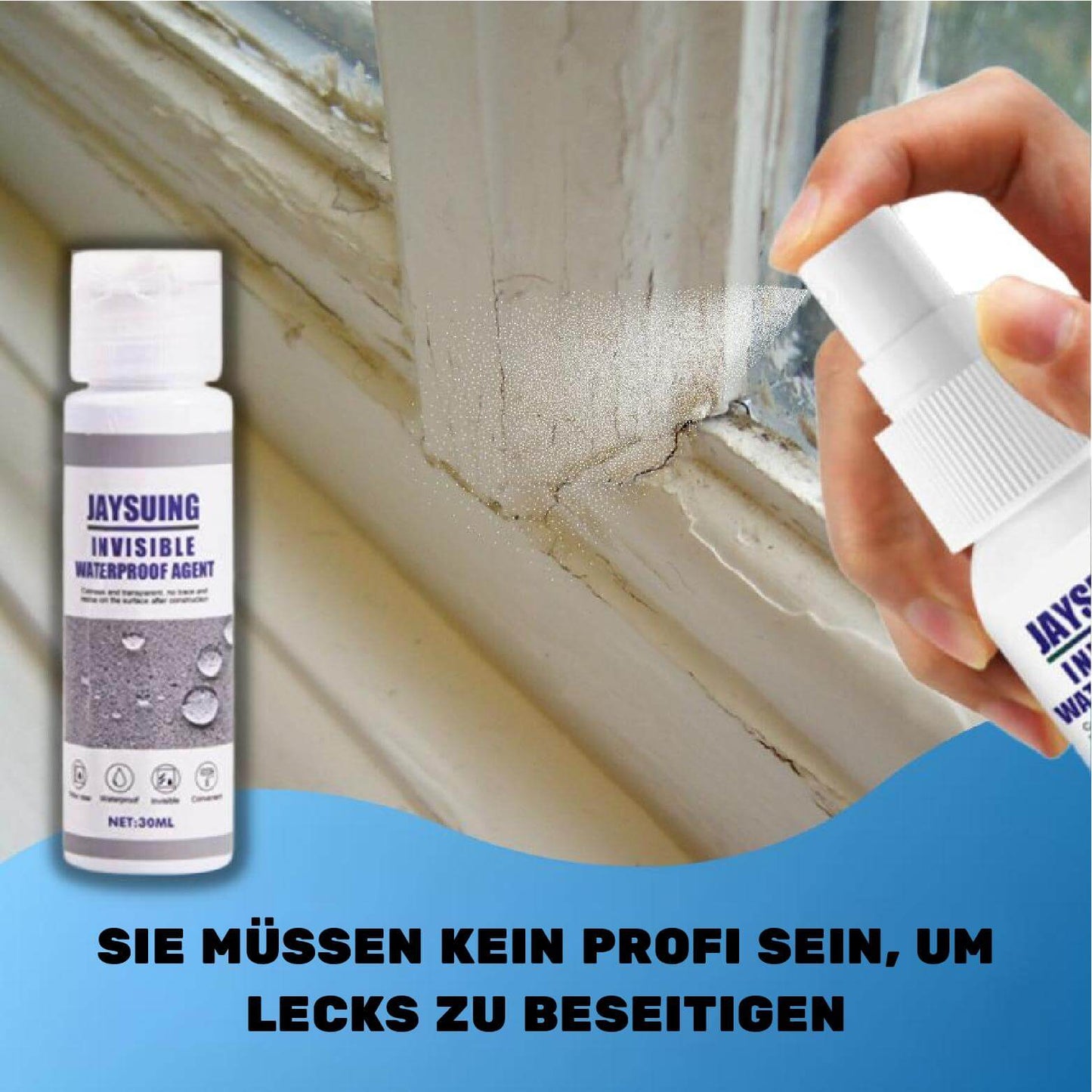 HydroGuard Shield — Usynlig, Øjeblikkelig Tørhed