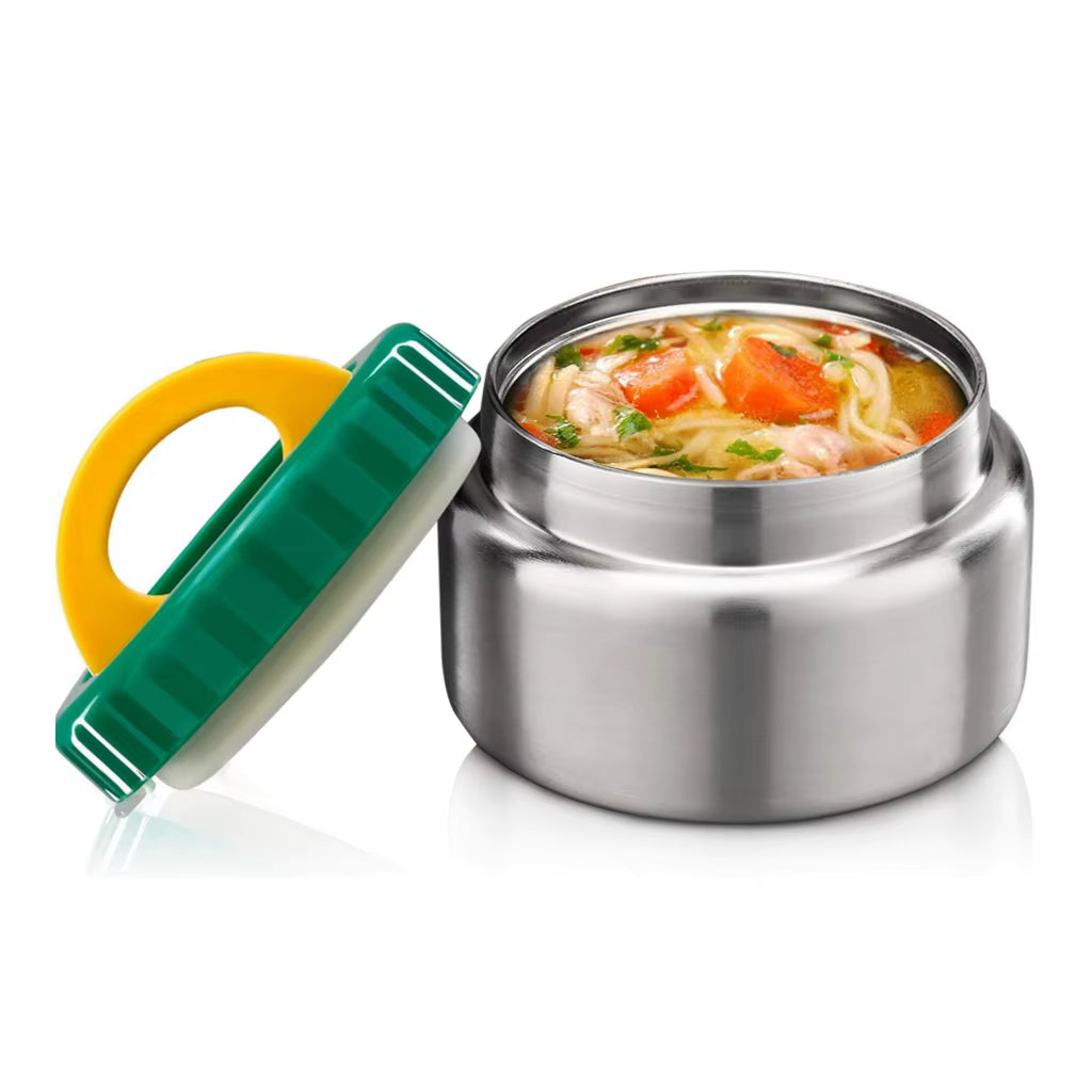 Lækagesikker vakuumisoleret børnesuppe termoflaske (8oz)