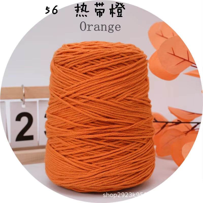 Holdbar 8-trådet flerfarvet tufting garn (400g)