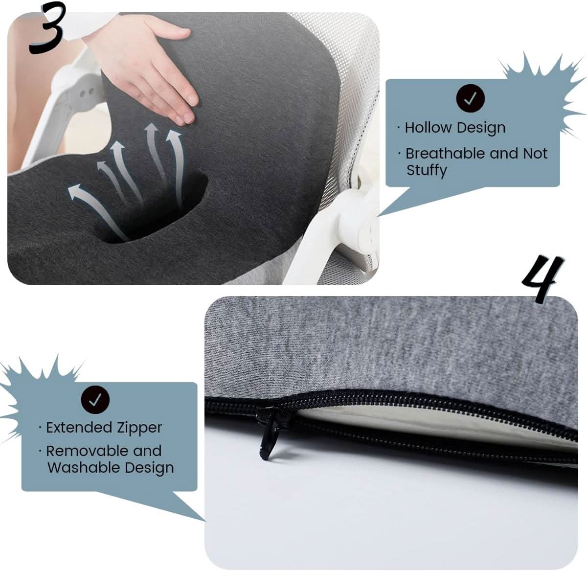 SpineEase Pude — Ultimativ Komfort Hele Dagen