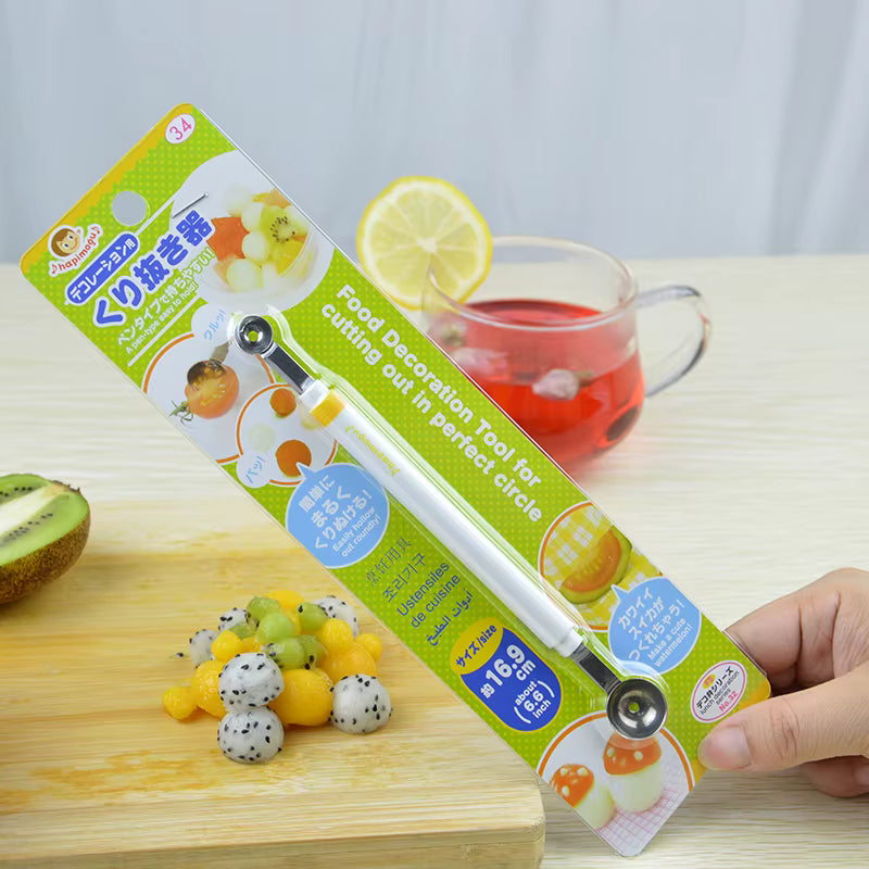 Doppelseitiger Melonenschneider aus Edelstahl
