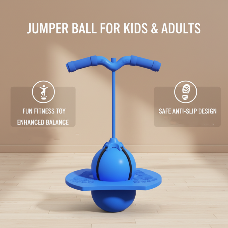 Bouncify Balancerende Hopper — Energize Fokus Leg
