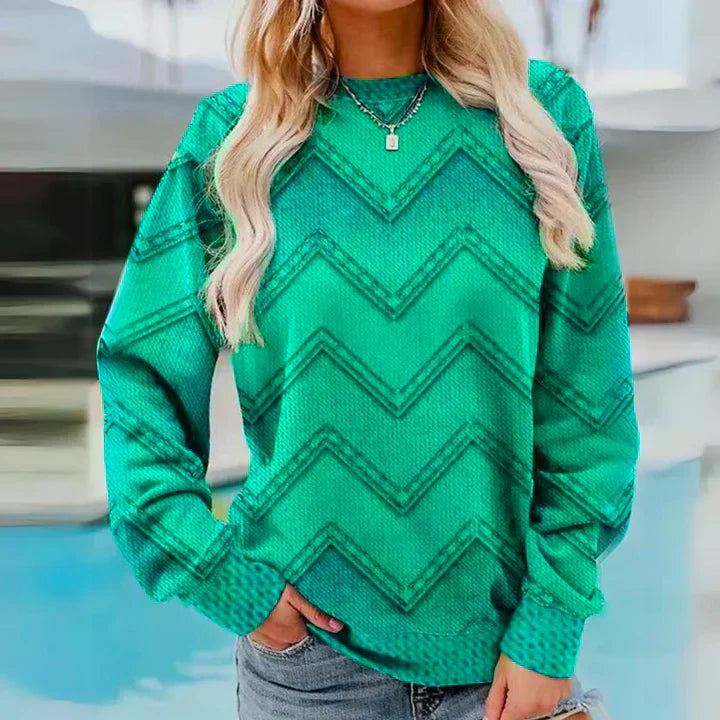 VintageVibe - Bunte Vintage-Strickjacke | Stil und Wärme für kalte Tage