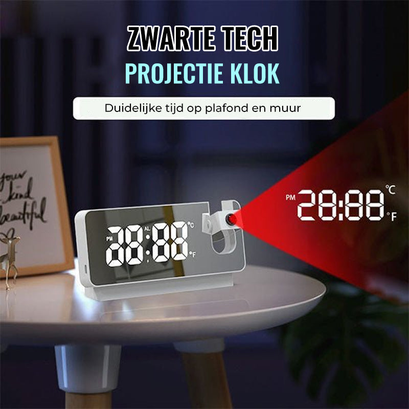LumiTime - Digitaler Wecker mit intelligenter Zeitanzeige an der Wand