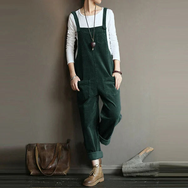 CozyChic - Lässiger Jumpsuit aus Samt | Perfekter Jumpsuit für jeden Anlass