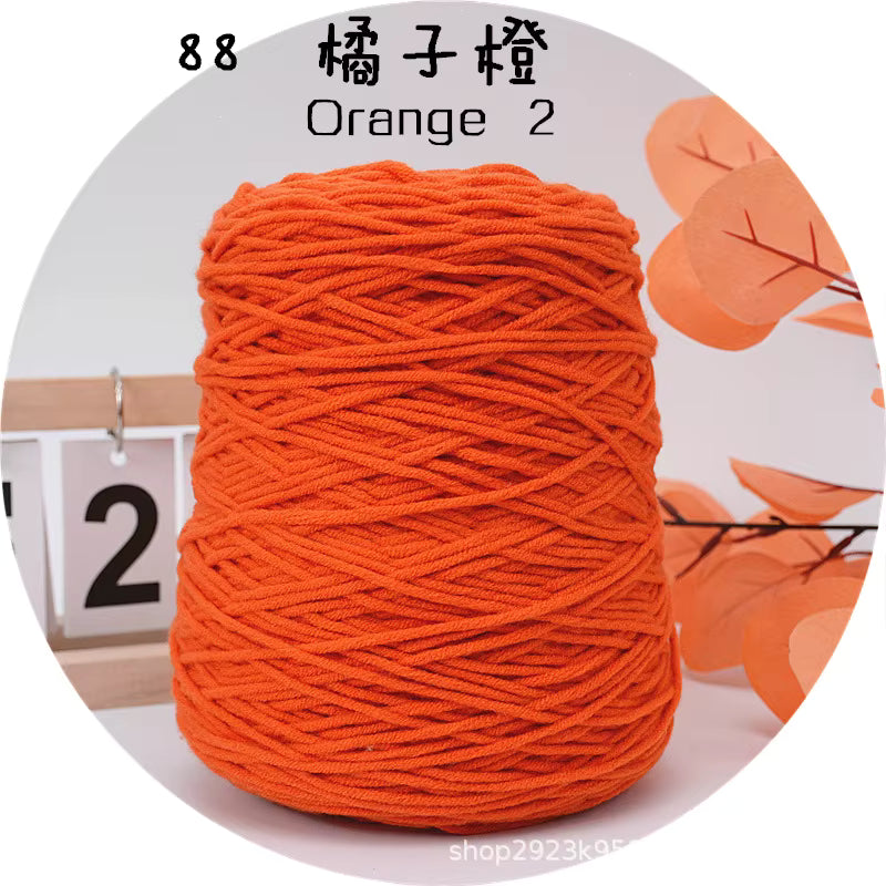 Holdbar 8-trådet flerfarvet tufting garn (400g)
