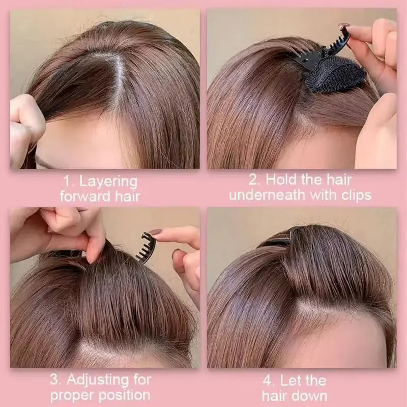 Unsichtbare und leichte Volumen-Haarclips (1–3 Stück)