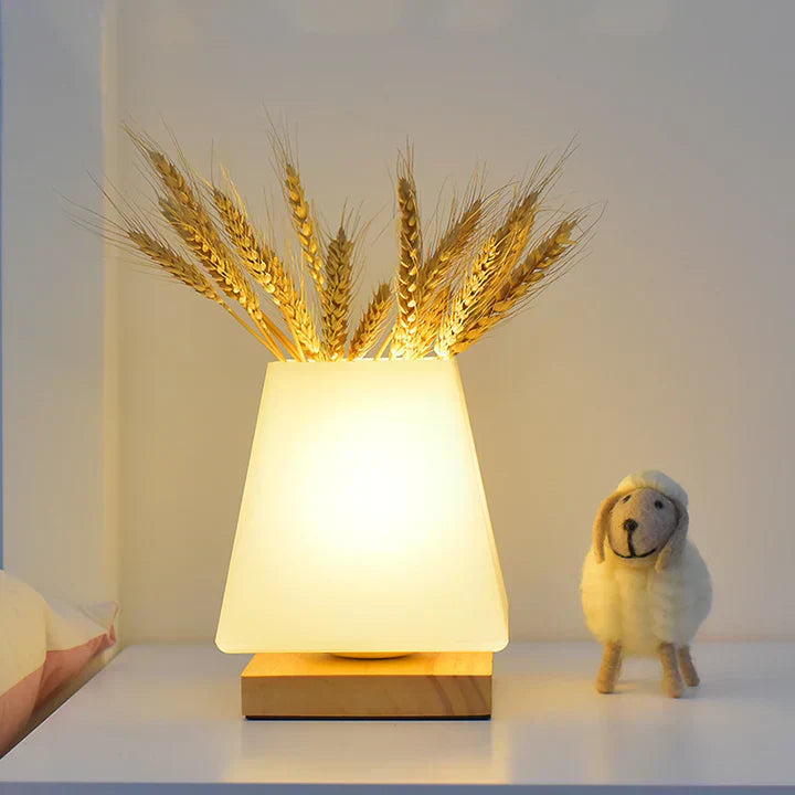 Håndlavet Blomsterlampe med Unikt Design og Blødt Lys – Atmosfærisk Belysning til Dit Hjem-5