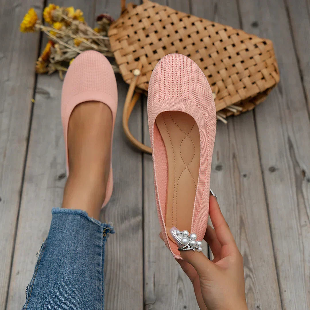 BreezeStep - Atmungsaktive flache Schuhe | Atmungsaktive flache Schuhe für frische Füße