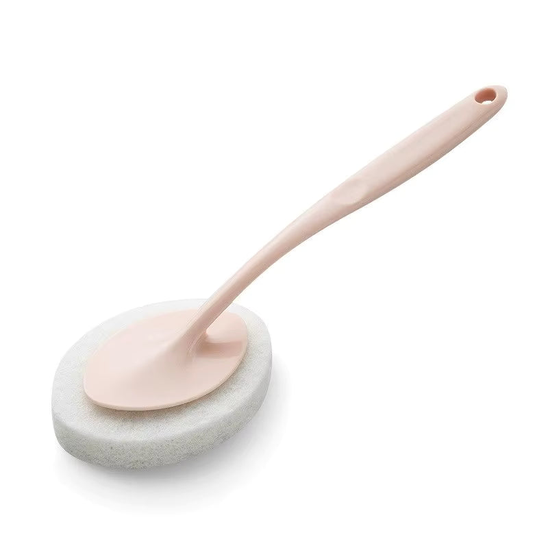 Multifunktionale Toilettenbürste mit Schwammkopf und langem Stiel