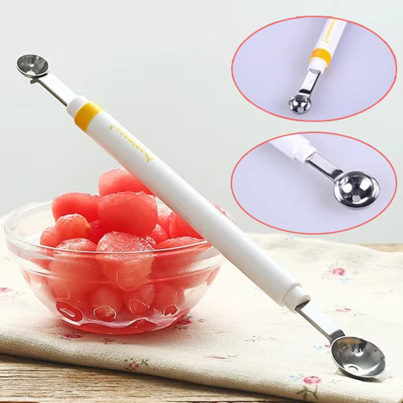 Doppelseitiger Melonenschneider aus Edelstahl