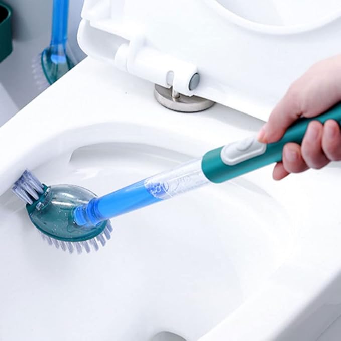 SaniClean - 2-in-1 Seifenspender Toilettenbürste