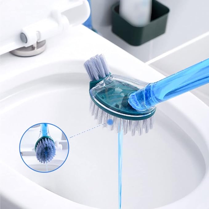 SaniClean - 2-in-1 Seifenspender Toilettenbürste