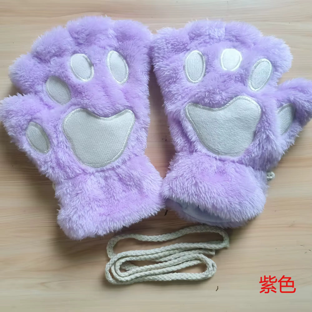 Bequeme weiche fingerlose Pfotenhandschuhe