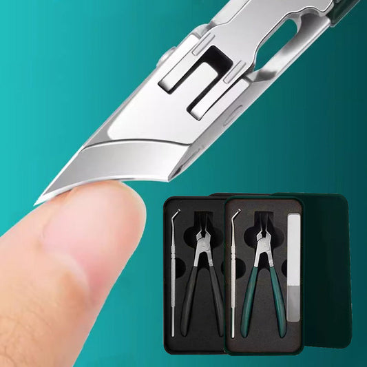 CrispCut Präzisionsschneider-Set — Chaosfrei, selbstbewusste Pflege