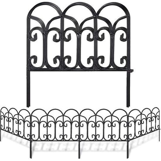 GateLux - Metall Dekoratives Gartenzaun