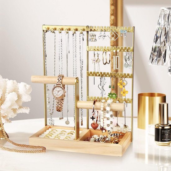 EleganceOrganizer - Stativ til organisering af smykker | 50% Rabat