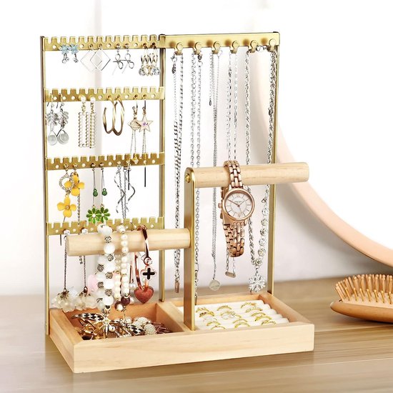EleganceOrganizer - Stativ til organisering af smykker | 50% Rabat