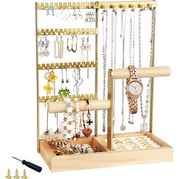 EleganceOrganizer - Stativ til organisering af smykker | 50% Rabat