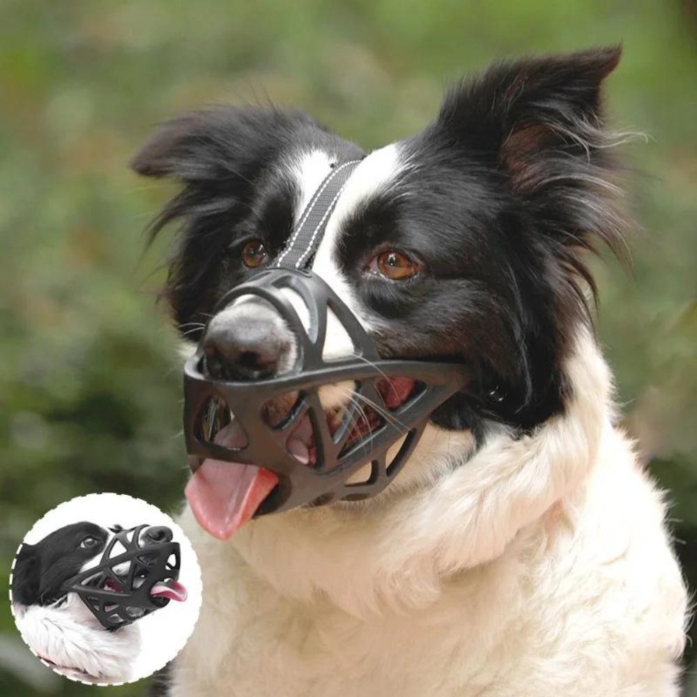 CalmiSure —  Hundemasker til hvalpe – åndbart hundeovertræk – gømaske til kæledyr