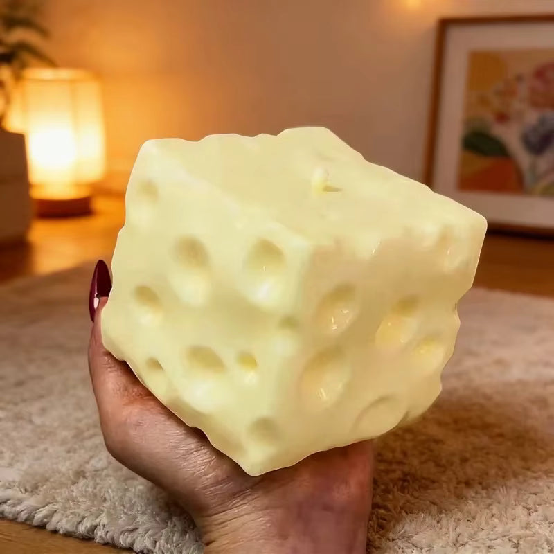 Extra großes, langsam zurückfederndes, formbares Käse-Squishy-Spielzeug