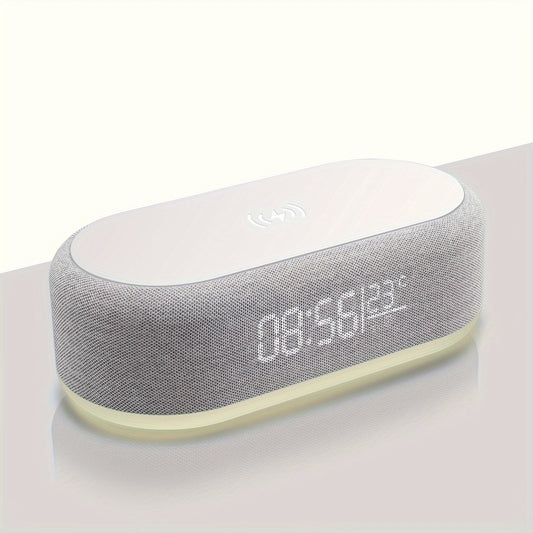 SmartGlow - Intelligente digitale Weckeruhr mit kabellosem Laden