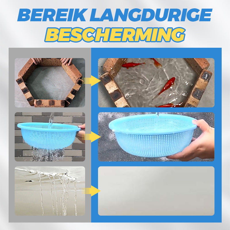 HydroGuard Transparente wasserdichte Beschichtung — Unsichtbarer schneller Schutz