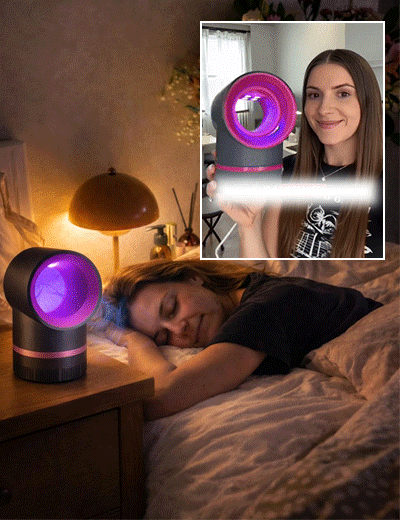 LuminaGuard Myggefælde Lampe — Fredelige Nætter, Bidfri