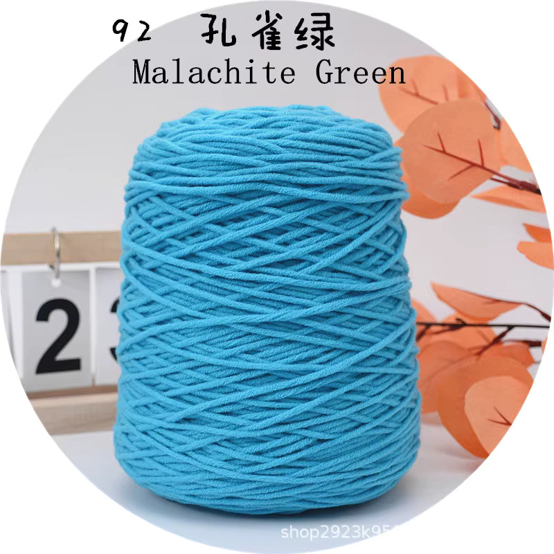 Holdbar 8-trådet flerfarvet tufting garn (400g)