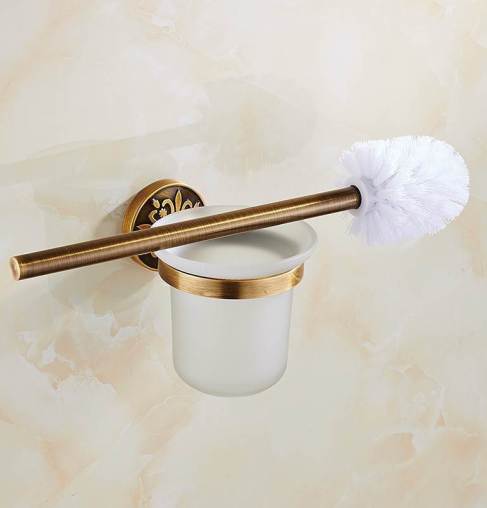 VintageFold - Faltbare Handtuchstange aus Aluminium mit antikem Messingfinish
