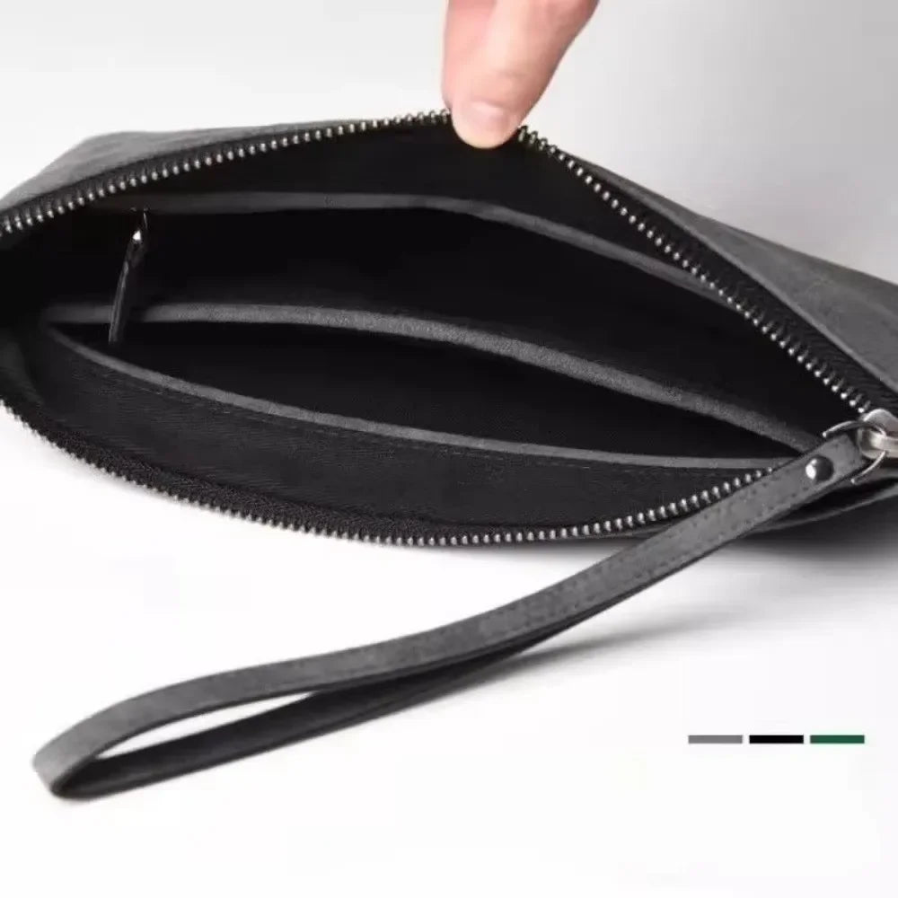 Mehrteilige faltbare Clutch aus PU-Leder