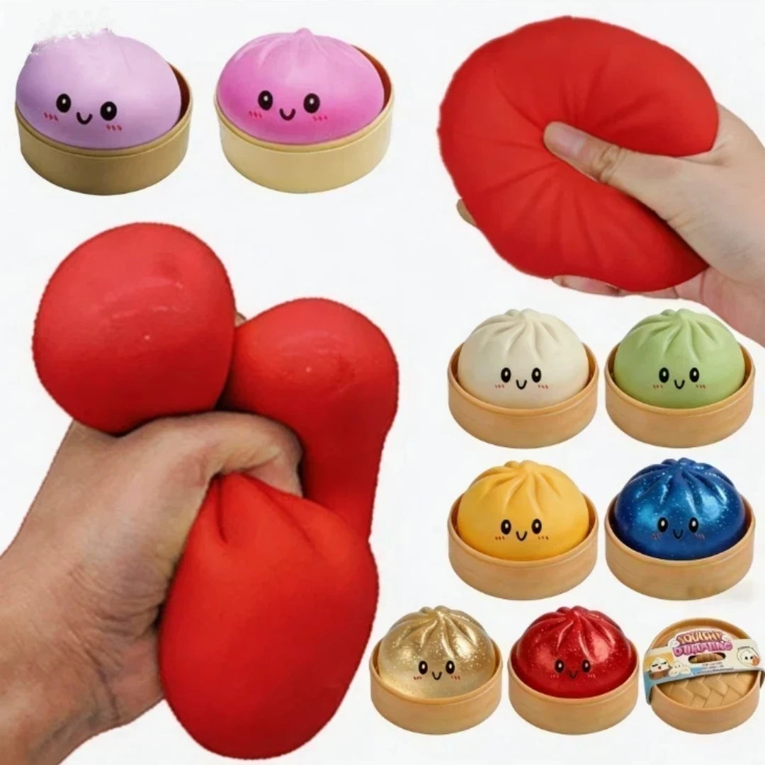 Kæmpe Langsomt Hævende Glimmer Dumpling Squishy Legetøj