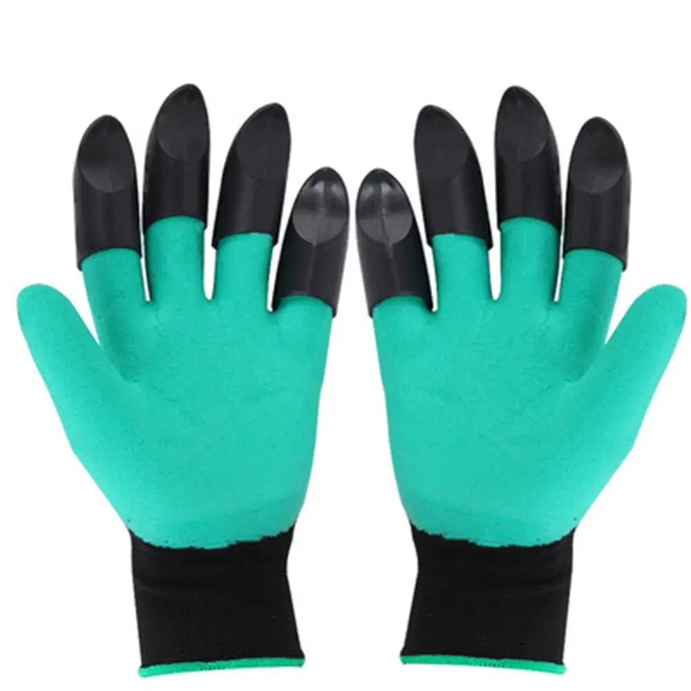 Schutzhandschuhe für den Garten mit Krallen an den Fingerspitzen