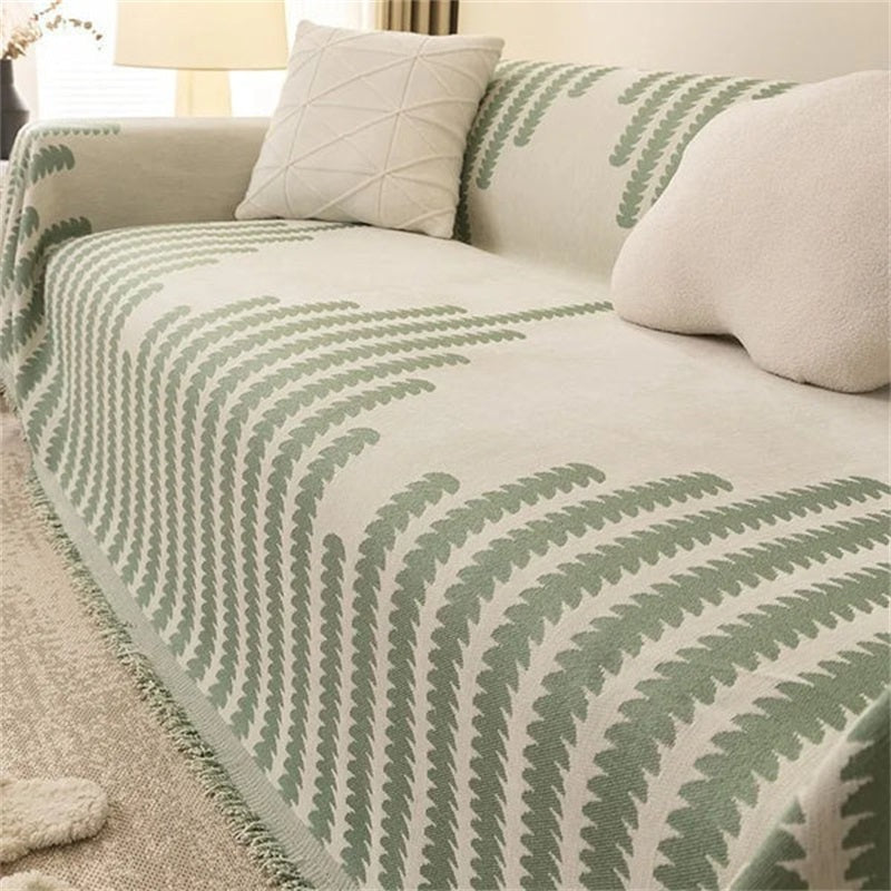 LuxeNest Sofa Tæppe — Ren Komfort, Ubøjet Stil