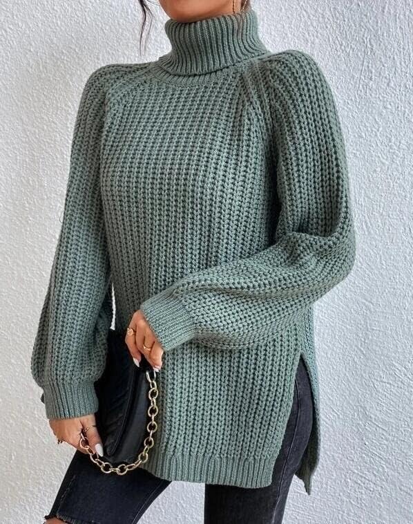 Esme - Luxuriöser warmer gestrickter Pullover für Frauen