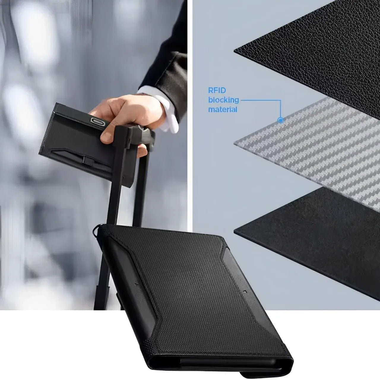 VeilGuard RFID-kortholder — Ultimativ usynlig beskyttelse