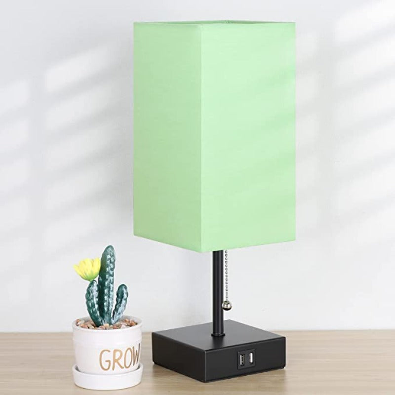 LuminoCharge - Moderne Tischlampe mit USB-Ladeports