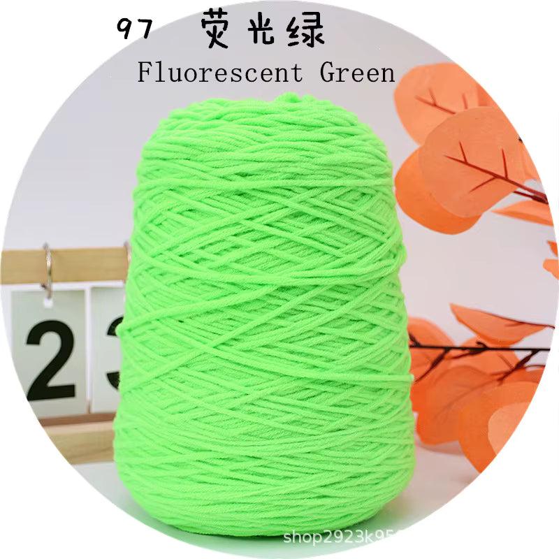 Holdbar 8-trådet flerfarvet tufting garn (400g)