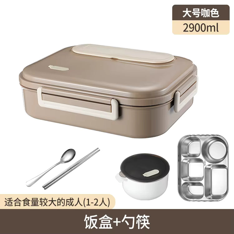 Vakuumisolierte, auslaufsichere Lunchbox aus rostfreiem 304er Edelstahl