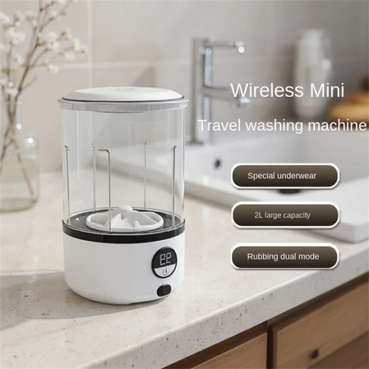 Trådløs bærbar mini vaskemaskine (2L)