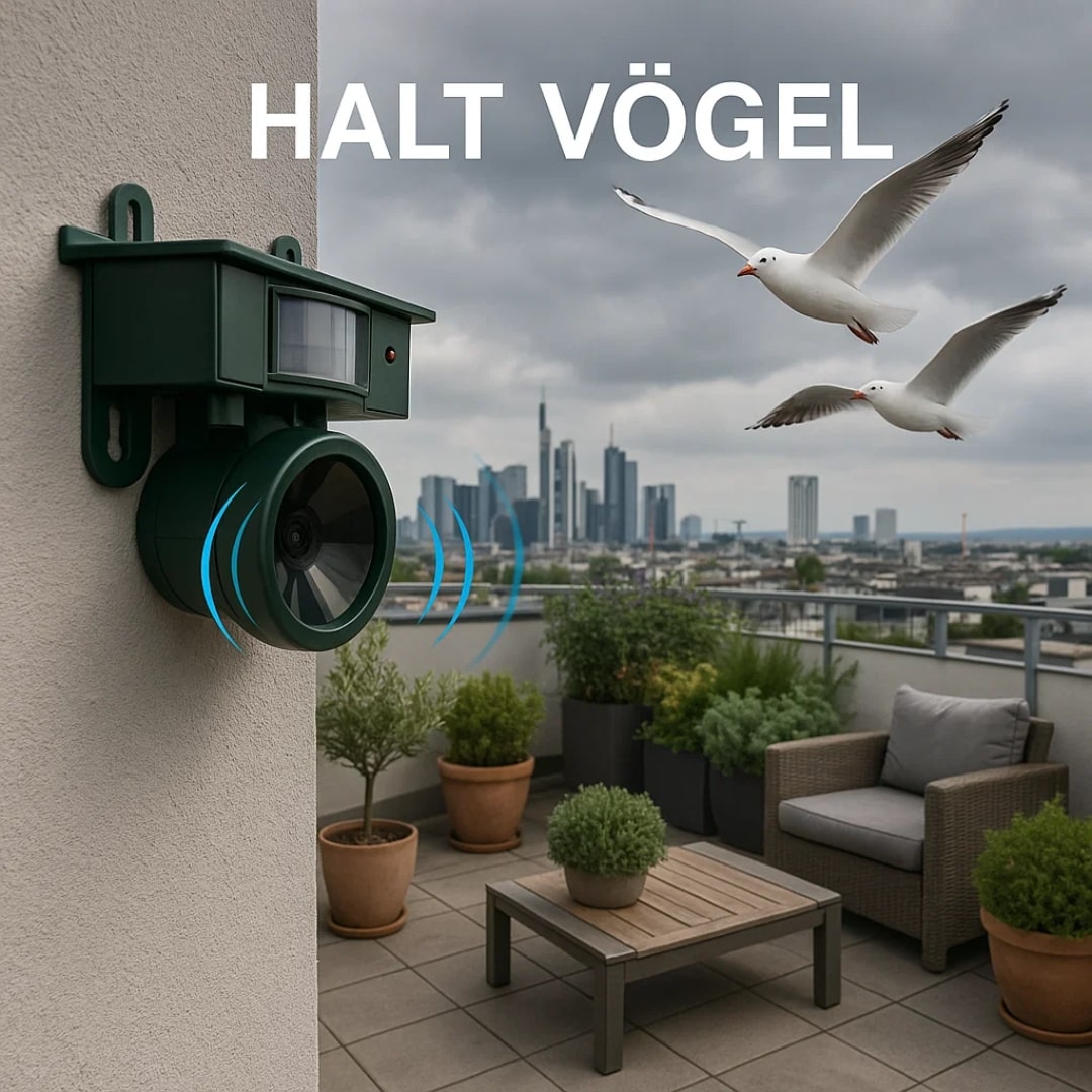 SentinelSonic — Stille, Solcelledrevet Fuglebeskyttelse