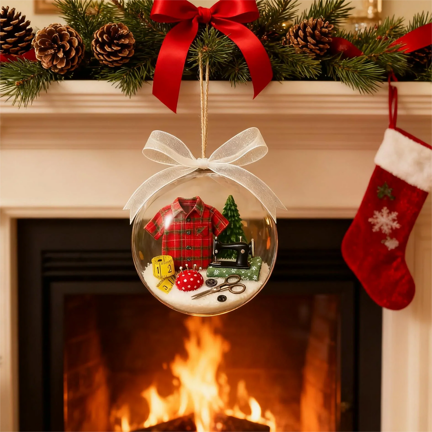 StitchSoul Ornament — Skab Snedig Julemagik