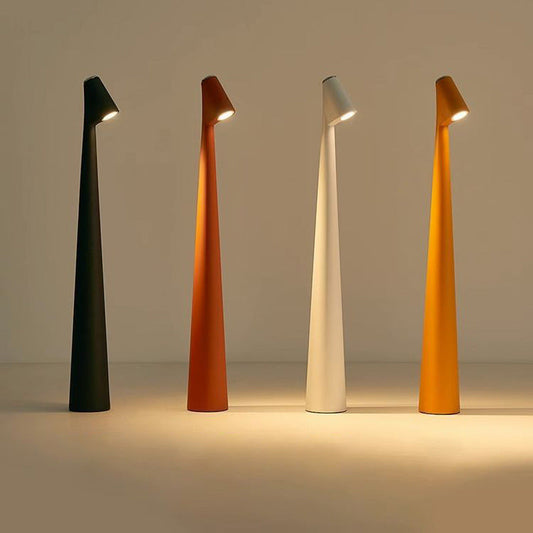 LumiFlex - Kabellose nordische minimalistische LED-Tischlampe